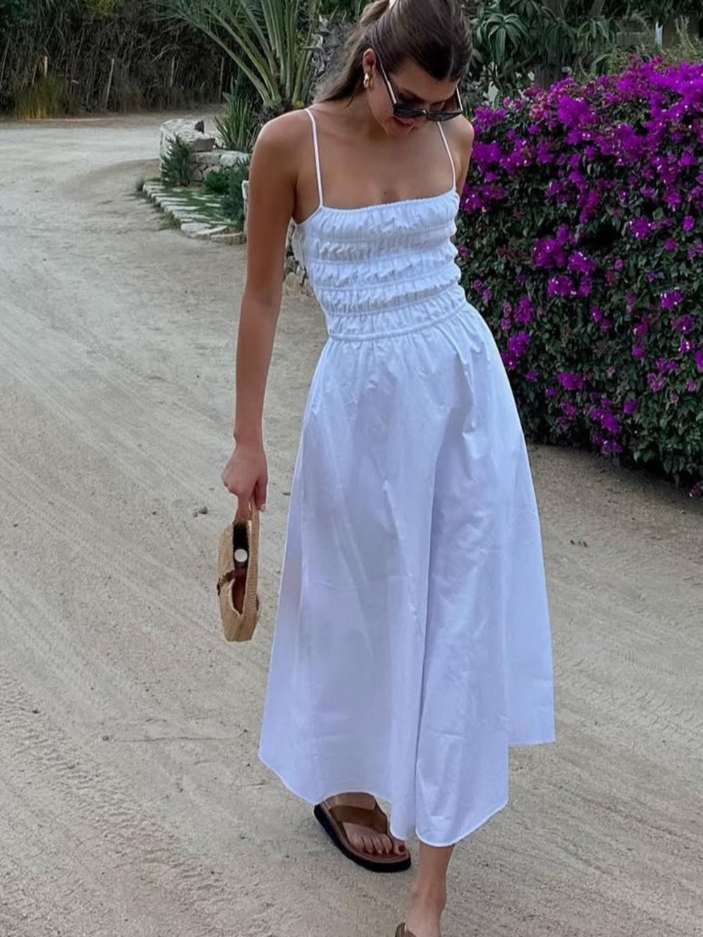 Solid & Striped The Delta Dress in White